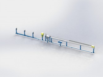 Установка контроля диаметров цилиндров штанговых глубинных насосов ШГН