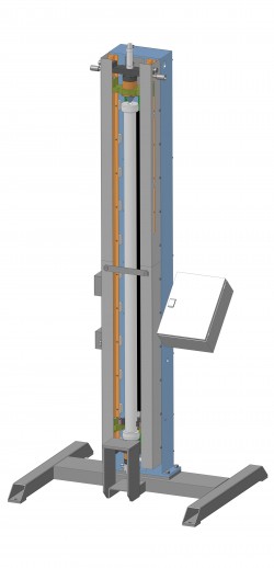 Установка контроля диаметров плунжеров штанговых глубинных насосов ШГН