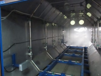 Мойка нефтепромыслового оборудования (пакеров, кранов, задвижек)