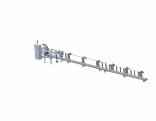 Установка шаблонирования НКТ тросового типа