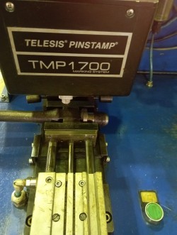 Установка маркировки насосных штанг НШ