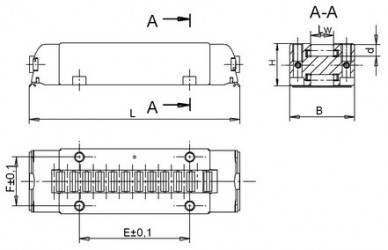 Линейные опоры качения типа ЛОК