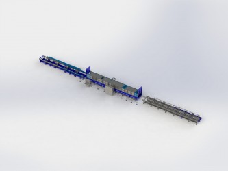 Мойка насосных штанг пачкой