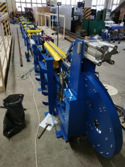 Установка шаблонирования НКТ тросового типа