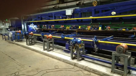 Установка для гидравлических испытаний насосно-компрессорных труб (НКТ)