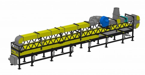 Установка сушки насосно-компрессорных труб (НКТ)